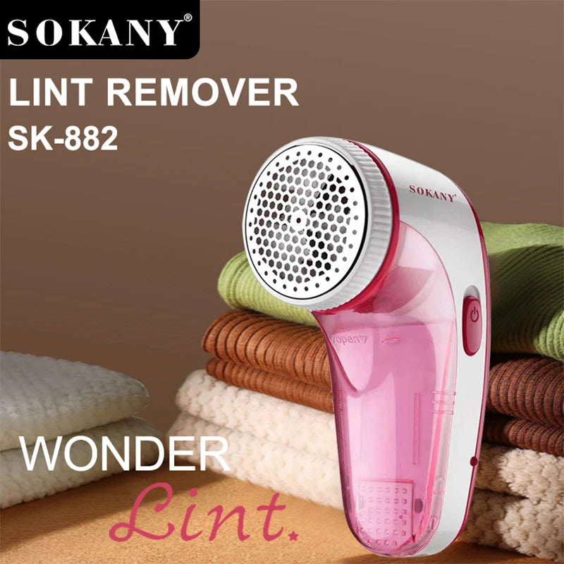 SOKANY SK-882 Lint Remover Honeycomb Grille Visual Hairball Box with One Key Switch