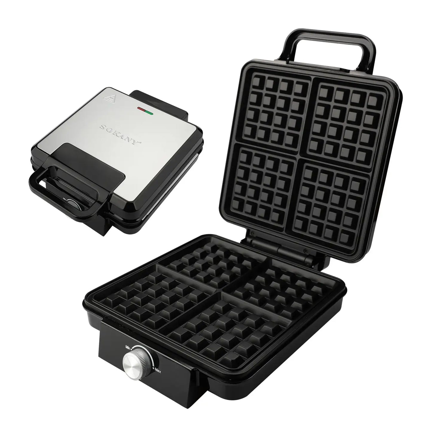 SOKANY SK-08031 Compact Non-Stick Grill with Heat-Resistant Body