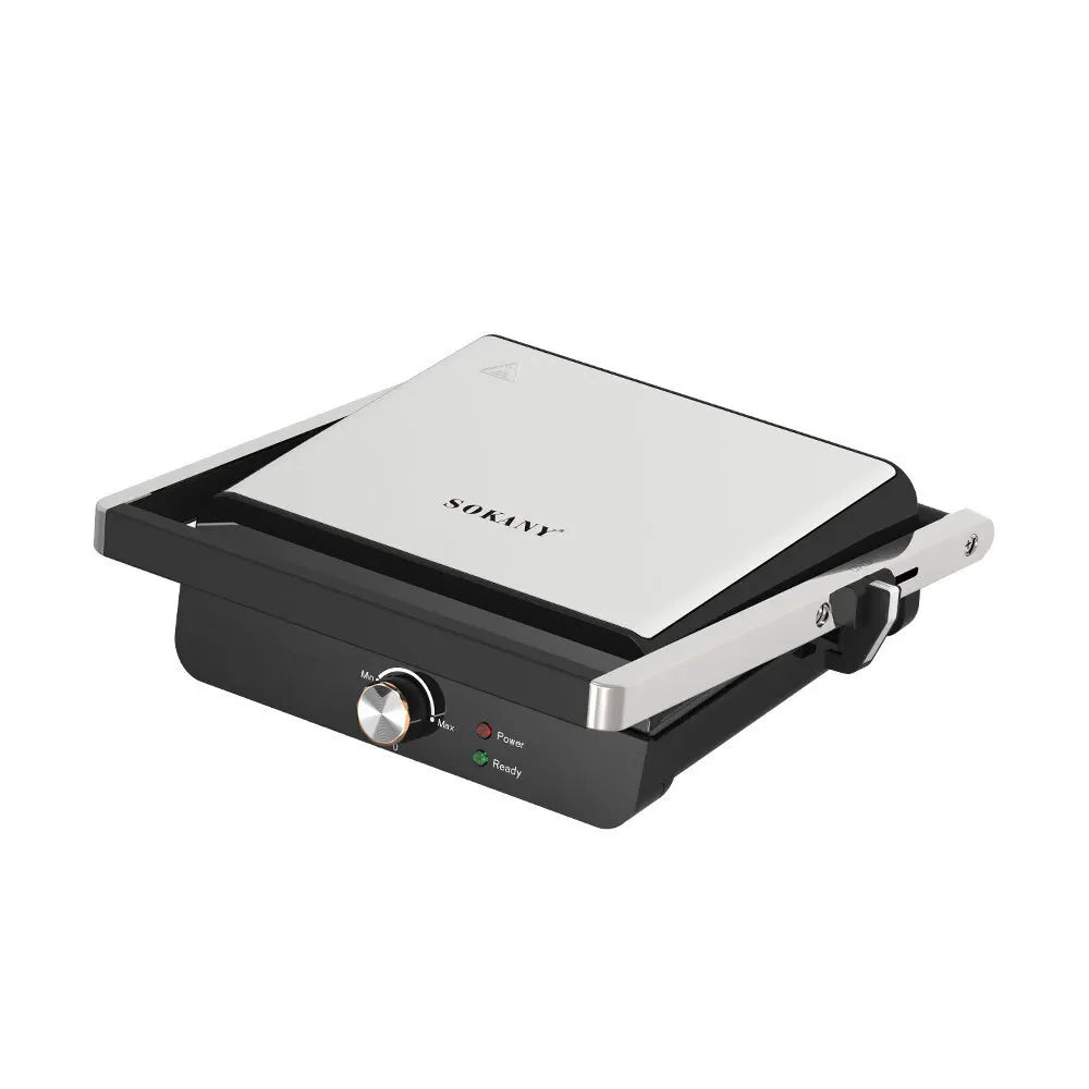 SOKANY SK-08044 Compact Non-Stick Grill with 2000W Power and Heat-Resistant Body