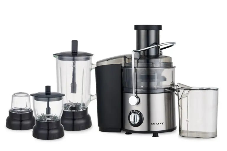 SOKANY SK-4009 4-in-1 Multifunction Juicer with 800W Motor and Stainless Steel Blad