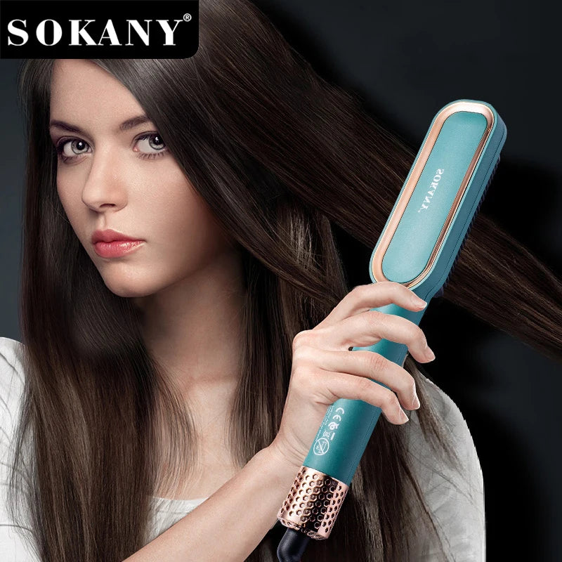 SOKANY SK-1008 Hair straightner 5-Temp Variable Heating, 2-Min Heat, Overheat Safe