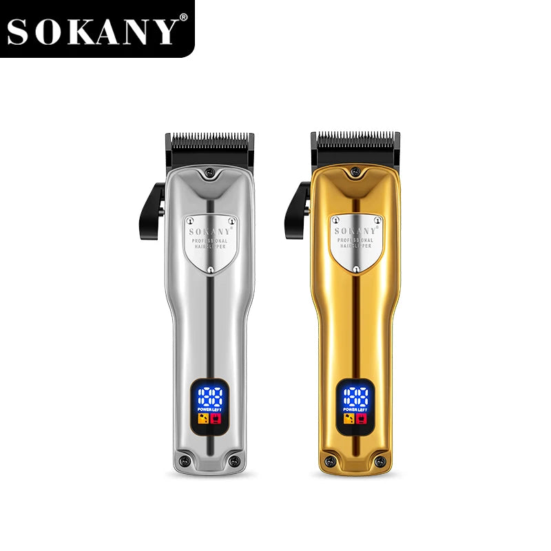 SOKANY SK-16049 2000mAh Lithium Battery Hair Clipper with Stainless Steel Cutter Head