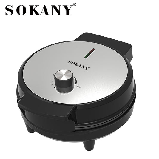 SOKANY KJ-505 Waffle Maker with Non-Stick Plate and Overheating Protection