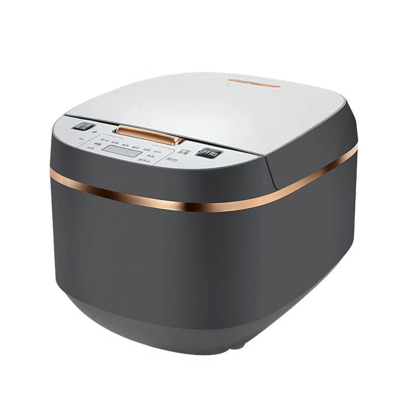 Blue Rose Gold Multifunctional Rice Cooker 1.8L – Smart Digital 10-Cup Ceramic Non-Stick Cooker with Steam & Soup Modes
