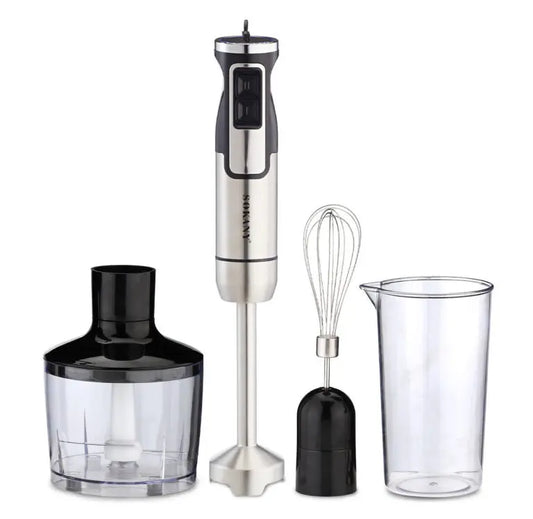 SOKANY SK-1725-4 Multifunctional Food Processor with 800W Power and Stainless Steel Blade.