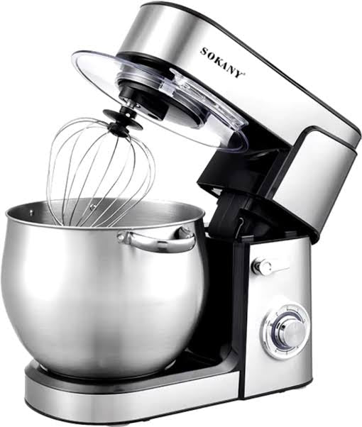 Sokany SC-206 1000W Stand Mixer – 5L Electric Kitchen Mixer with Dough Hook & Whisk | Best Affordable Stand Mixer South Africa