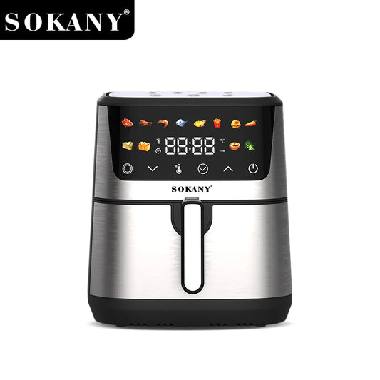SOKANY SK-10066 Healthy Air Fryer with 2400W high-power and adjustable temperature