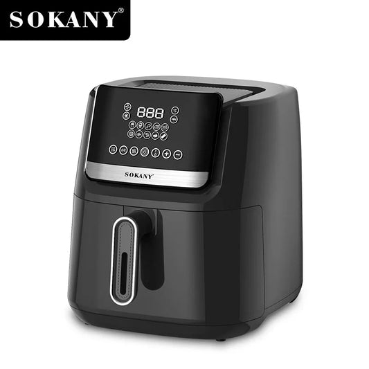 SOKANY SK-10007 Air Fryer with Adjustable Temperature and Overheating Protection