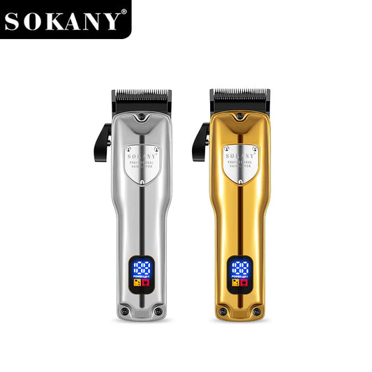 SOKANY SK-16049 2000mAh Lithium Battery Hair Clipper with Stainless Steel Cutter Head